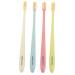 Beavorty 4 Pieces Toothbrush Teeth Tongue Brush Soft Toothbrush Toothbrush Soft