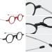 Folding Reading Glasses Blue Light Blocking Computer Reader Metal Round Frame Anti Eyestrain Eyeglasses(Couleur:Noir Grandeur:2.5x) - Buy Online on GoSupps.com