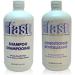FAST - 1L/33oz 2Pk -Shampoo & Conditioner Combo No Sulfates - Buy Online on GoSupps.com