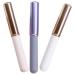 3-Piece Lip Wiping Brush Lip Mixing Brush with Cap Professional Lipstick Brush Reusable Spot Concealer Brush for Women Girls (Purple Pink and