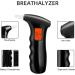 Professional Portable Alcohol Tester Breathalyzer | Digital LCD, Auto Power Off, Sound Alarm | 5 Mouthpieces | for Drivers & Home Use - Black - Buy Online on GoSupps.com