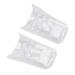 Barber Shoes Cover 1 Pair Hair Proof Shoes Cover Hair Stylist Shoes Cover Haircut Shoes Cover Shoes Protector From Hair Wear Transparent Shoes Cover for Hair Salon