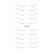 Huayeex Lower False Eyelashes Sticker | 6D Bottom Temporary Eyelash - Waterproof Natural 6D Bottom Stick On Ladies False Eyelash For Beauty Makeup Tools W-1259