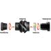 Specialty Archery Podium Peep Black - High-Quality Precision Peep Sight - Buy Online on GoSupps.com