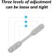 Adjustable Silicone Strap Extender for Mask - Anti-Slip Ear Cord Extension Buckle - Buy Online on GoSupps.com