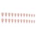 WNDUOKXH False Nail Kit With Diverse Colors And Styles Manicure Nail Supplies ABS Nail Art Nails Suitable For Various Styles DY1246-B7