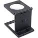 Spacmirrors 10 X Linen Test Three Folding Magnifying Glass Portable Zinc Alloy Magnifierwith LED Lamp for Textile Jewelry Collection Repair Magnifier - Buy Online on GoSupps.com
