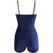 Swimsuit for Women Sale Clearance High Waisted Tummy Control Blouson Tankini 2 Piece Swimsuit Bikini Striped Swimdress with Bottom Vintage Retro Swimwear Bathing Suits Beachwear 5304-xdgde-navy-9 XXL - Buy Online on GoSupps.com