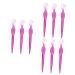 FRCOLOR 9 Pcs Exfoliating Dermaplaning Tool Facial Hair Razor Women Facial Razor for Hair Removal Eyebrow Remover Exfoliating Face Razor Eyebrow Razor Stainless Steel Electrical Tools