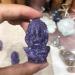 Lepidolite Ganesha Natural Stones Quartz Crystal Carved Elephant God Animals Reiki Gemstones Home Decoration - (Color: 1pcs Size: Approx 5cm)