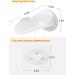 Tokokimo Shower Foot Rest - Non-Slip Pedicure Stool for Shaving Legs, No Drill Bathroom Pedal - Buy Online on GoSupps.com
