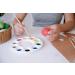 WNATN Plastic White Paint Tray Palettes - Set of 8 for Kids, Students, Art Class, Crafts, DIY, Birthday Painting Party - Buy Online on GoSupps.com
