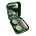 SOLUSTRE 1 Set Contact Lens Case Mirror Foil Makeup Mirror Case Frosted Miss Plastic