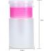 60ML Refillable Liquid Pump Bottle Transparent Empty Pump Dispenser Cosmetic Nail Polish Removal Press Pump Bottle for Nail Art Salon Beauty Salon(White) - Buy Online on GoSupps.com