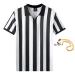 Shinestone Referee Shirt, Referee Costume Shirt for Womens and Mens, Zipper Neck Umpire Jersey for Sports and Christmas X-Large