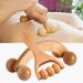 Luxurious Wood Therapy Massage Set #4 | Natural Muscle Relief for Back Neck & Legs | Enhance Body Shape & Skin Health - Buy Online on GoSupps.com
