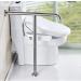 Bathroom Grab Bar Safety Support Rail Safety Toilet Grab Bar Wall To Floor Grab Bar Bathroom Seat Support Railing Handicapped Balanc - Buy Online on GoSupps.com