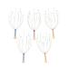 Ultnice 5 pieces Head massager spider head crawler head crawl head massage brush with massage fingers head scratch head spider for home spa relief relaxation (random color)