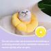 Adjustable Soft Cat Collar | Leak Protection & Comfort - Sunflower Design (8-25cm) - Buy Online on GoSupps.com