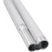 White Cane Aluminum Folding Cane for the Blind Folds Down 6 Sections with 2 Tips (130 cm (51 inch) Black Handle) 130 cm (51 inch) Black Handle - Buy Online on GoSupps.com