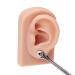 Soft Silicone Ear Model for Piercing Practice - Flexible Reusable 1 Pair Medium Skin Color - Perfect for Doctors & Salons - Buy Online on GoSupps.com