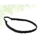Beaupretty Women's Fashion Headbands Braided Headband Classic Chunky Wide Braids Elastic Plaited Hairpiece Decorative Hair Band Hair Accessory for Women (Black) Womens Fashion Headbands - Buy Online on GoSupps.com