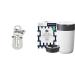 Babyono Baby Bathroom Thermometer - Floating Bath Hermometer (gray) & Tommy Tipee Twist and Click Advanced Windeleimer including 1x refill cassette with more sustainable white 2 pieces of bundle with refill cassette