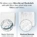 Sutera Silverthread Wash Towels Set - Pack of 4 White 100% CA-Grown Cotton - Extra Absorbent & Quick Drying - Luxury Face Cloths 12x12 - Buy Online on GoSupps.com