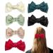 EUPSIIU 6 Pieces Big Bow Hair Clips Large Hair Bow Hair Barrette Clips for Women Lady Girls Bowknot Hairpin French Hair Clip Soft Silky Satin Hair Barrettes Hair Accessories for Girls (6Colors)