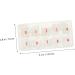 BIUDECO French Manicure Kit 1 Set Nail Set Artificial Pruning Supplies Plastic Hallow 13X7cm Assorted Color 3 - Buy Online on GoSupps.com