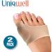Orthopedic Bunion Toe Corrector - Gel Pad Pain Relief for Metatarsal & Hammer Toes | Unisex Insert Cushion Splint (2 Pack) - Buy Online on GoSupps.com