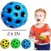 Buy Songyea 4-Piece Moon Ball Set | High Bounce Rubber Balls for Kids | Multicolored Space Balls | Perfect for Outdoor Play - 7 cm Flunkyball - Buy Online on GoSupps.com
