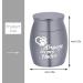 Rumyve Small Souvenir Urn Small Ashes Souvenir Unique Reference Number Commemorative Cat and Dog Stainless Steel Mini Waterproof Commemorative Cremation Container Jar(Black) - Buy Online on GoSupps.com