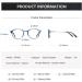 ZENOTTIC Vintage Round Glasses Frame - Retro Clear Lens Nerd Glasses for Women & Men | Stylish C12 Gray Eyewear - International Shipping Available - Buy Online on GoSupps.com