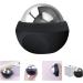 Buy Minkissy 304 Stainless Steel Ice Massage Ball - Removable Cold Compress for Muscle Relief | Metal Massage Tools & Rollball Massager (Black) - Buy Online on GoSupps.com