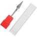 Tungsten Steel Manicure Drill Bits Perfect Grinding Effect for Processing Nails Glass Plastic Metal and More (red mark) - Buy Online on GoSupps.com