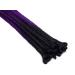 Silk-co Dreadlocks Braiding Hair Extensions All Human Handmade Ombre 24 inch Crochet Braids Reggae Hip-Hop Hairpiece Handmade for Braiding Black-Dark Purple  - Buy Online on GoSupps.com
