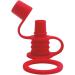 Colorful Water Bottle Spout Adapter for Kids No-Spill Silicone Water Bottle Spout Adapter Leak-Proof Food Pouch Tops Baby Water Bottle Cap - Buy Online on GoSupps.com