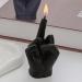 Friendly Finger Shaped Wax Candle - Funny Aromatherapy Candle for Festivals & Gifts | Scented Desktop Decor (White - Buy Online on GoSupps.com