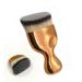 Flat Top Kabuki Foundation Makeup Brush for Face and body Perfect for Blending Liquid Foundation Cream or Flawless Powder Cosmetics Buffing Stippling Concealer Gold