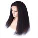 YTOOZ Real Hair Lace Front Wig for Black Women - 18 Brazilian Pure Hair Pre-Plucked with Baby Hair Natural Deep Part 150% Density - Buy Online on GoSupps.com