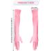 NQEUEPN Women Long Gloves Long Elbow Satin Gloves 21" Stretchy 1920s Opera Gloves Hand Care Moisturizing Gloves for Women Girls Evening Party Dance (Pink) - Buy Online on GoSupps.com