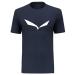 Salewa Men's Solidlogo Dry M T-shirt T-shirts XL Navy Blazer