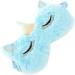 Beaupretty 2pcs Night Eyeshade Soft Plush Eye Mask for Adults & Kids | Funny Animal Eye Covers in Sky Blue - Buy Online on GoSupps.com
