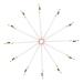 Lot de 12 Crayons Sourcils en Bois Blanc Pur Taille-Crayon Pr cis sans Bavure Maquillage Sourcils et Eye-Liner et la Transpiration Rendu Naturel Quotidien