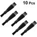 SUPVOX Razor Cleaning Brushes - Pack of 10 (Black) | Replacement Brush Set for Optimal Grooming | International Shipping Available - Buy Online on GoSupps.com