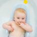 Mimuselina Baby Bathing Poncho - Absorbent Cotton Towel for Quick Drying | Perfect Bathrobe for Babies & Kids | Ideal for Beach & Pool (Mint) - Buy Online on GoSupps.com