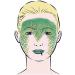 Eulenspiegel 109366 Facepainting Stencil - Reptile Design for Kids & Adults | International Shipping Available - Buy Online on GoSupps.com