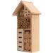 Wooden Butterfly House Safe Protective Insect House Bee Hotel Butterfly Habitat for Mason Bees Solitary Gardens Ladybugs Butterfly  - Buy Online on GoSupps.com
