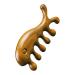 Beavorty Massagekamm hair comb with wide toothing massage hair comb massage device gua sha kamm wide tooth combat hairdressing tool scalp ridge wooden ridge wide tooth comb women